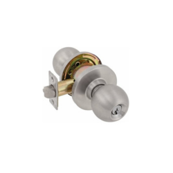 Stainless Steel Door Knob (Lockable/Keyed alike both sides) +$179 more than Standard