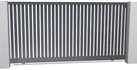 Vertical Slat with 9mm or 20mm Gaps between slats